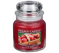 Village Candle Candle Crisp Apple 16 Ounce - Each