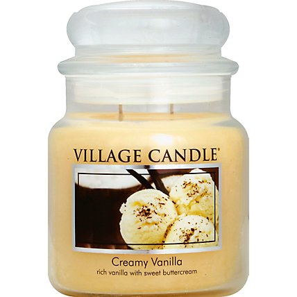 Village Candle Candle Creamy Vanilla 16 Ounce - Each - Image 2