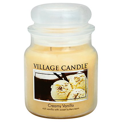 Village Candle Candle Creamy Vanilla 16 Ounce - Each - Image 1