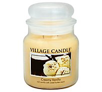 Village Candle Candle Creamy Vanilla 16 Ounce - Each