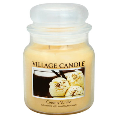 Village Candle Candle Creamy Vanilla 16 Ounce - Each