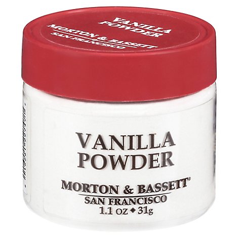 Morton &  Seasoning Vanilla Powder - 1.1 Oz
