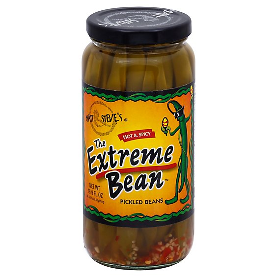 The Extreme Bean Pickled Hot N Spicy - 16 Oz