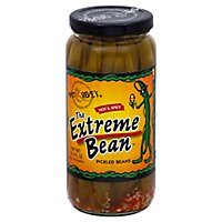 The Extreme Bean Pickled Hot N Spicy - 16 Oz - Image 1
