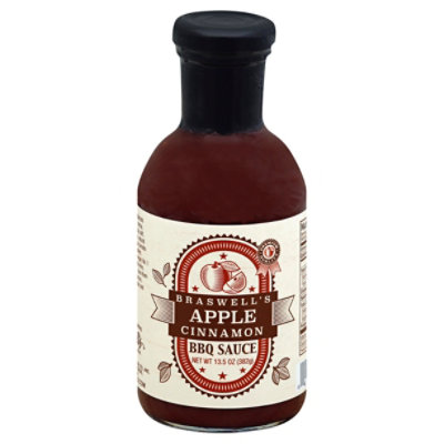 braswells cinnamon bbq sauce oz apple