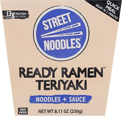 Street No Noodle Teriyaki Rmn - 8.29 Oz - Image 2