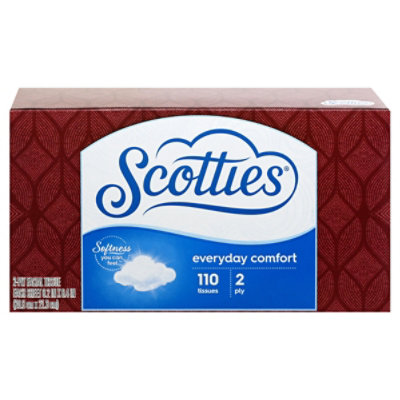 Scotties Facial Tissue Everyday Comfort 2 Ply - 110 Count - Image 3