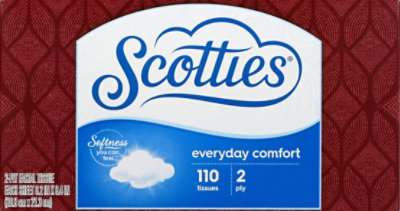 Scotties Facial Tissue Everyday Comfort 2 Ply - 110 Count - Image 2