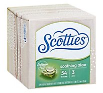 Scotties Facial Tissue Soothing Aloe 3 Ply - 54 Count