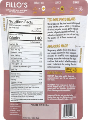 Fillos Beans Pinto Tex Mex - 10 Oz - Image 3