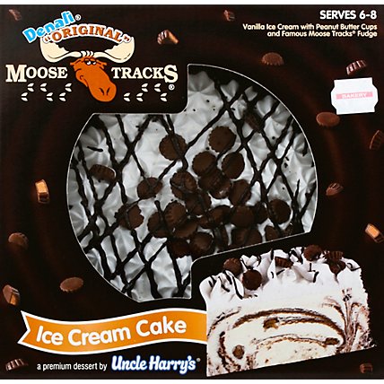 Ice Cream Cake Moose Tracks 6 Inch - 30 Oz - Image 2