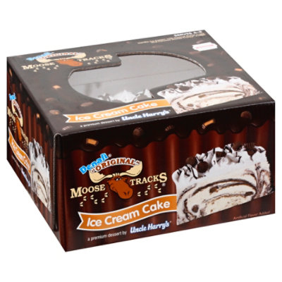 Ice Cream Cake Moose Tracks 6 Inch - 30 Oz - Image 1