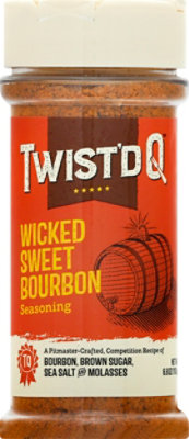 Twistd Q Seasoning Wckd Swt Bourb - 6.8 Oz - Image 2