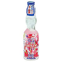 Kimura Ramune Soft Drink Carbonated Lychee - 6.76 Fl. Oz. - Image 1