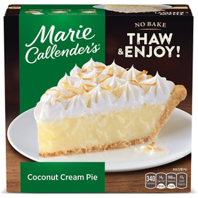 Marie Callenders Pie Coconut Cream - 30.3 Oz