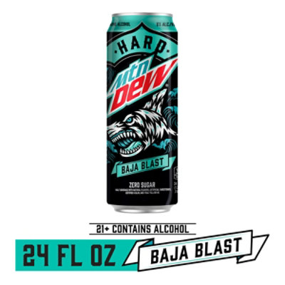 Hard Mountain Dew Baja Blast - 24 Fl. Oz. - Image 1