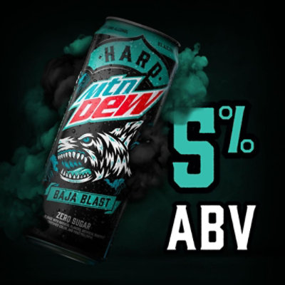 Hard Mtn Dew Baja Blast - 24 Fl. Oz. - Image 2