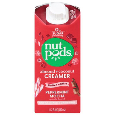 Nut Pods Creamer Peppermint Mocha - 11.2 Oz