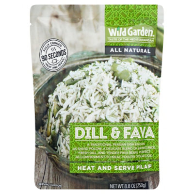 Wild Garden Pilaf Dill & Fava - 8.8 Oz