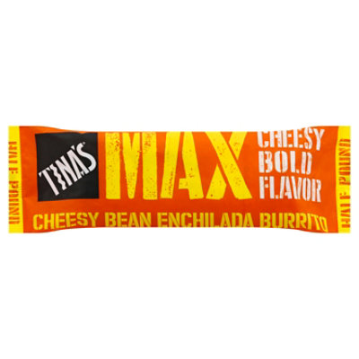 Tinas Max Cheesy Bean Enchilada Burrito - 8 Oz