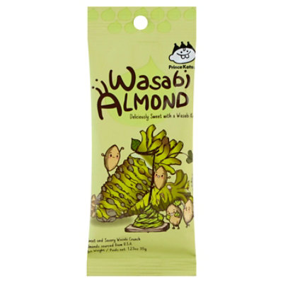 Prince Katsu Wasabi Almond - 1.23 Oz - Image 1