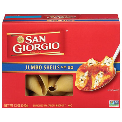 San Giorgio Pasta Shells Jumbo - 12 Oz - Image 3