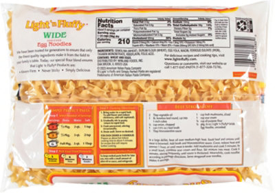 Light n Fluffy Egg Noodles Wide - 12 Oz - Image 6