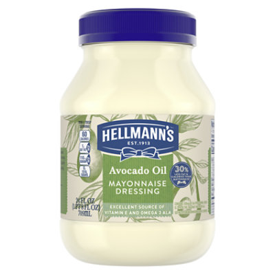 Hellmanns Mayonnaise Dressing Avocado Oil - 24 Fl. Oz. - Image 1