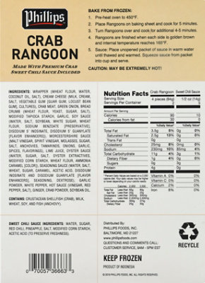 Phillips Crab Rangoon - 5.92 Oz - Image 6