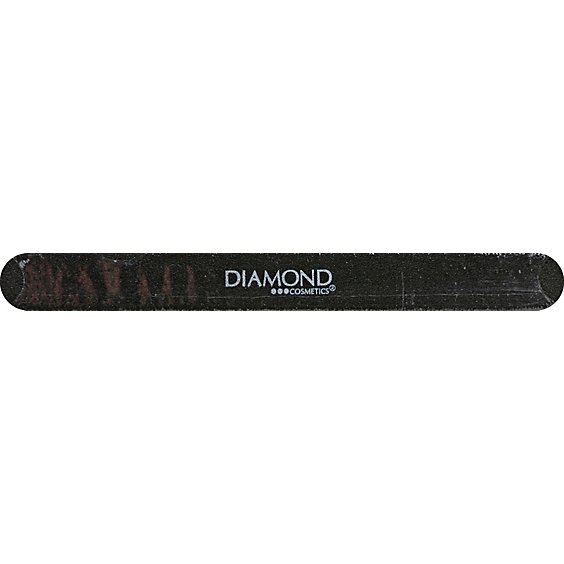 Diamond Cosmetics Nail File 100/180 Black - Each