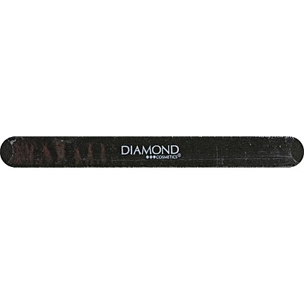 Diamond Cosmetics Nail File 100/180 Black - Each - Image 1
