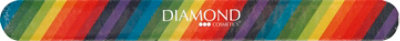 Diamond Cosmetics Nail File 100/180 Rainbow - Each