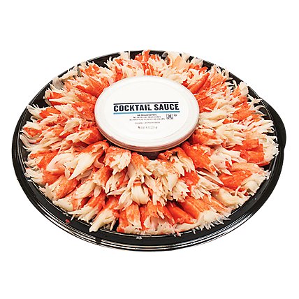 Petite Party Tray Alaskan Snow Crab Legs 8 Oz (Please allow 48 hours for delivery or pickup) - Image 1