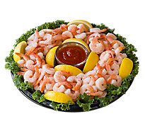 Petite Party Tray Cooked Shrimp 16 Oz - Each