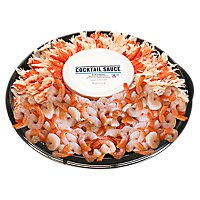Petite Party Tray Cooked Shrimp And Alaskan Snow Crab Legs 16 Oz (Please allow 48 hours for delivery or pickup) - Image 1