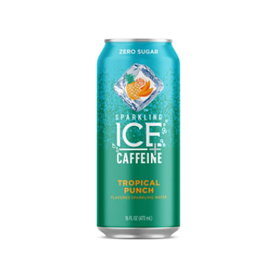 Sparkling ICE With Caffeine Tropical Punch Sparkling Water - 16 Fl. Oz. - Image 2