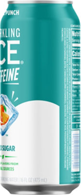 Sparkling ICE With Caffeine Tropical Punch Sparkling Water - 16 Fl. Oz. - Image 5