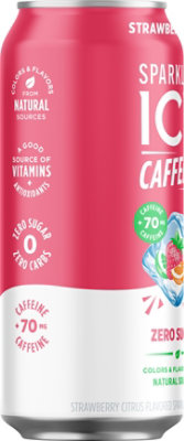 Sparkling ICE Sparkling Water With Caffeine Strawberry Citrus - 16 Fl. Oz. - Image 2