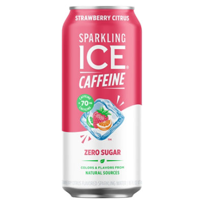 Sparkling ICE Sparkling Water With Caffeine Strawberry Citrus - 16 Fl. Oz. - Image 1