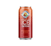 Sparkling ICE Sparkling Water With Caffeine Strawberry Citrus - 16 Fl. Oz.