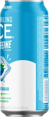 Sparkling ICE Sparkling Water With Caffeine Blue Raspberry - 16 Fl. Oz. - Image 5