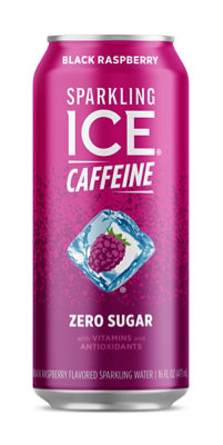 Sparkling ICE Sparkling Water With Caffeine Black Raspberry - 16 Fl. Oz. - Image 2