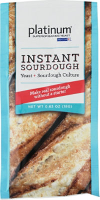 Red Star Platinum Yeast W/Sourdough Single Strip - .71 Oz - Image 2