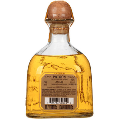 Patron Sherry Cask Anejo Tequila - 750 Ml - Image 4