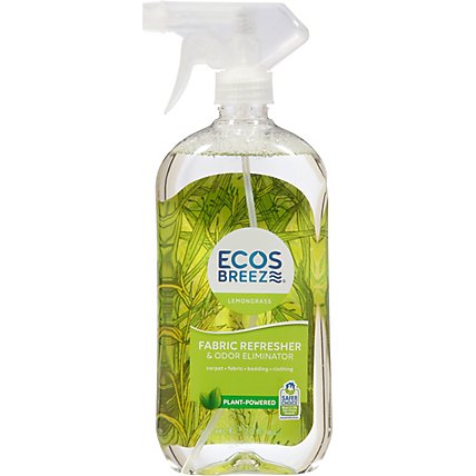 ECOS Breeze Odor Eliminator Fabric & Carpet Lemongrass - 20 Fl. Oz. - Image 2