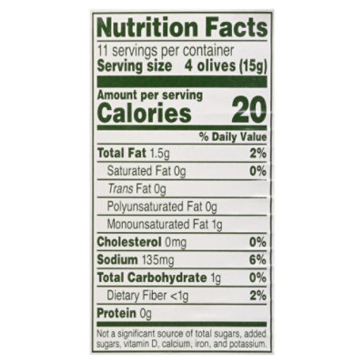 Lindsay Organic Large Black Ripe Olives - 6 Oz - Image 4