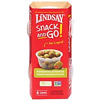 Linday Snck And Go Pmnt Stff Olv Cup - 6.4 Oz - Image 1