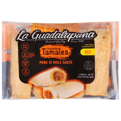 Ea Guadalupana Mild Pork Tamales In A Microwaveable/Steamable Bag - 14 Oz - Image 3