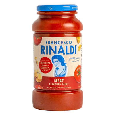 Francesco Rinaldi Pasta Sauce Meat Flavored - 23.5 Oz - Image 2