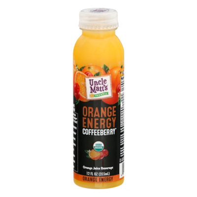 Uncle Matts Orange Energy Coffeeberry And Ashwagandha 12 Fl. Oz. Albertsons